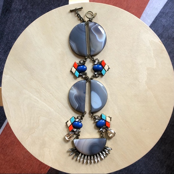 Anton Heunis Agate Statement Necklace - Picture 4 of 5